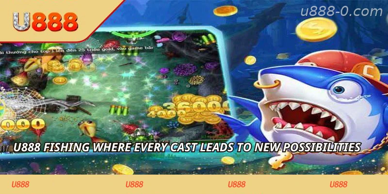 U888 Fishing where every cast leads to new possibilities