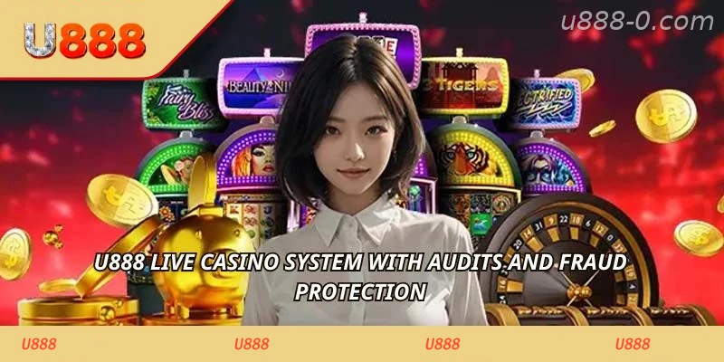 U888 live casino system with audits and fraud protection